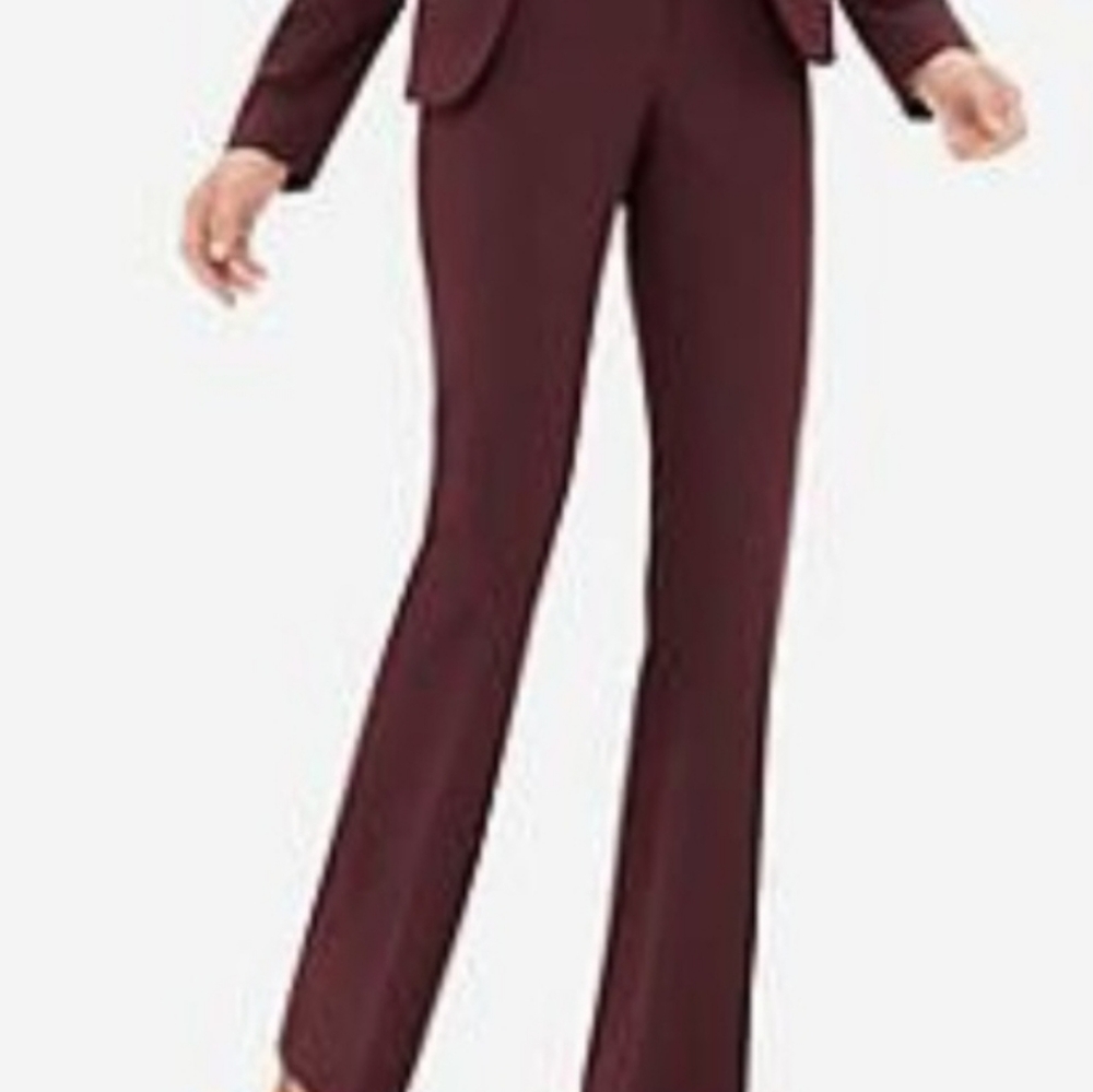 The Limited Collection Drew Fit Burgundy Pants